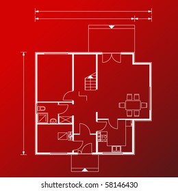 vector blueprint background