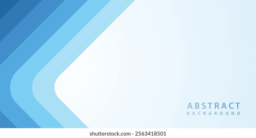 vector blunt angle shape paper cut dynamic blue gradient abstract background