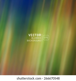 Vector blurred abstract green blue background. web and mobile interface template. Design element.