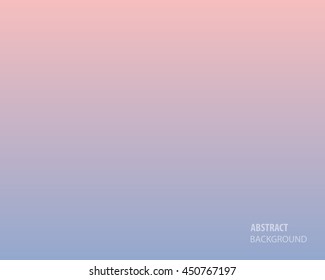 Vector blurred background with pantone colors of the year 2016 Rose Quartz and Serenity. 