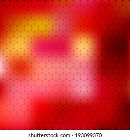 Vector blurred background with shimmer dots.