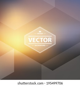  Vector blurred background. Vector web and mobile interface template.