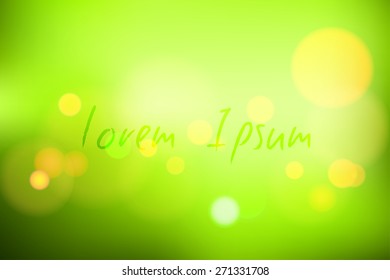 vector blurred with bokeh background