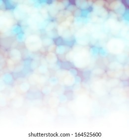 Vector Blurred flickering lights background illustration