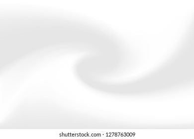 vector, blurred grey and white colors soft twist wave bright effect for background, illustration gradient in water color art swirl soft and sweet color concept,  swirl grey silver colors for wallpaper