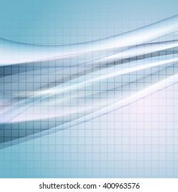 Vector blurred lines. EPS10 with transparency and mesh gradient. Blurry background with copy space. Place for text. 