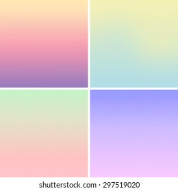 Vector    Blurred mesh gradient background pastel colors