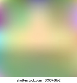Vector blurred pastel abstract background. Bokeh effect. Soft light background for flyer, blank, card, banner, invitation, brochure cover design template. 