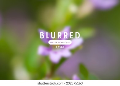 Vector blurred retro unfocused photographic background