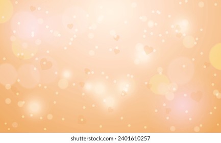 El diseño de fondo del día de San Valentín difuminado por vectores.