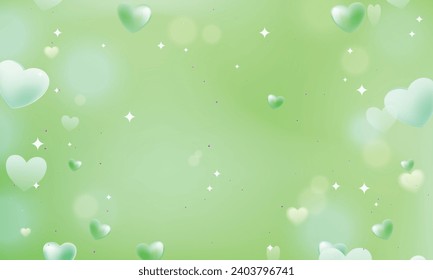 Vector blurred valentine's day background design.