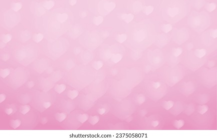 Vektorunscharfe Valentinstag-Tapete.