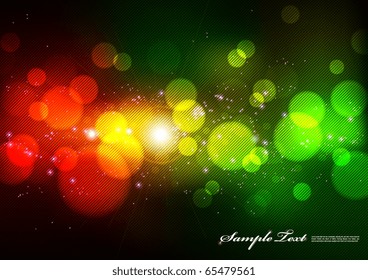 Vector Blurry Lights