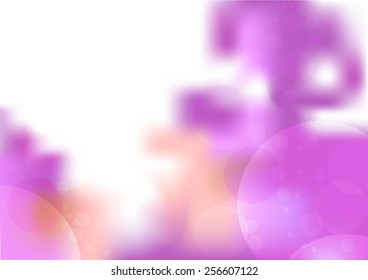 Vector blurry soft background. Vetor illustration
