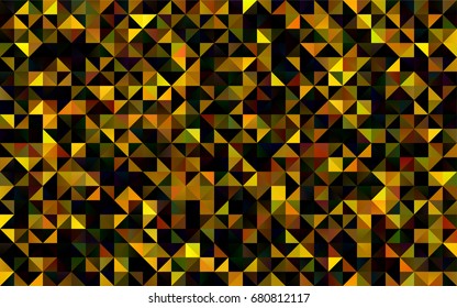 Vector blurry triangle template. Shining illustration, which consist of triangles. The textured pattern can be used for background.