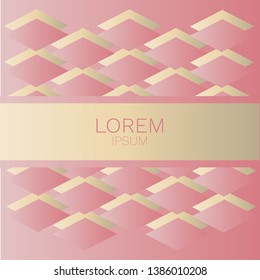 vector blush pink beige abstract gradient pattern template invitation wedding birthday anniversary fashion show backdrop banner brochure calendar packaging product wrapping design