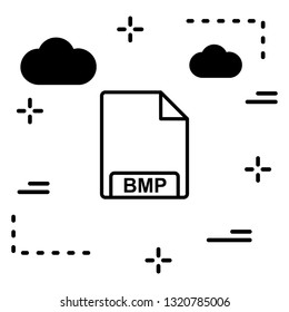 Vector BMP Icon
