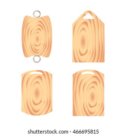 vector of board cooking wood