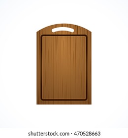 vector of board cooking wood