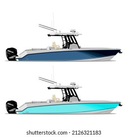 vector boat for brochure or poster content needs