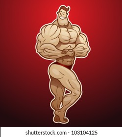 vector bodybuilder