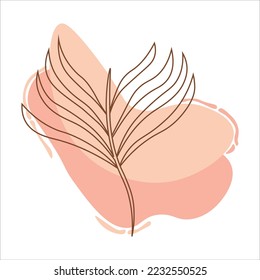  Vector Boho Aesthetic Abstract Botanical