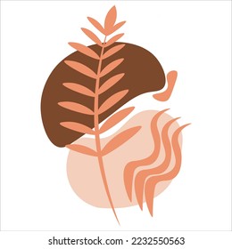  Vector Boho Aesthetic Abstract Botanical