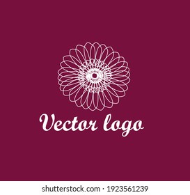 Vector boho icon and symbols - sun logo design templates - abstract design elements for decoration in modern minimalist style