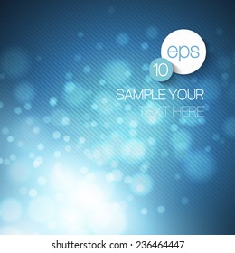 Vector bokeh background