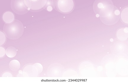 Vector bokeh purple abstract background.