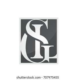 Vector Bold Black Letter G S L Logo 