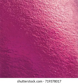 Vector bold pink foil background template for cards, hand drawn lilac colored backdrop - invitations, posters, cards.