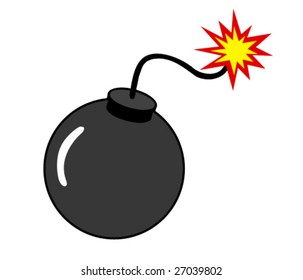 A Vector Bomb With A Lit Fuse.