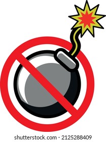 Vektorgrafik der Bombe ohne Symbol, perfekt für Bildschirmhintergrund, Hintergrund, Nachrichten usw.