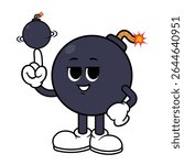 Vector Bomb Spinning Bomb on Finger
