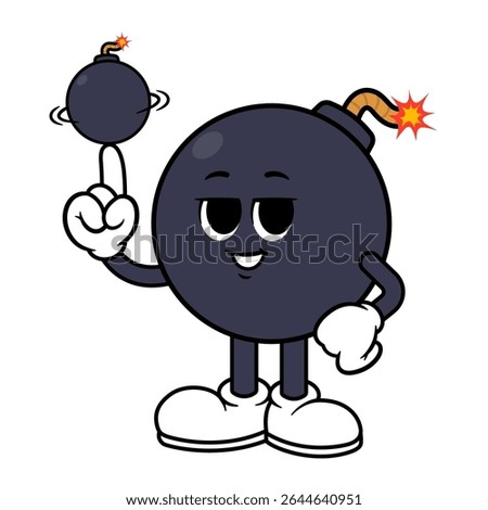 Vector Bomb Spinning Bomb on Finger