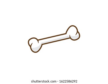 Vector of Bone cartoon illustration design eps format, suitable for your design needs, logo, illustration, animation, etc.
