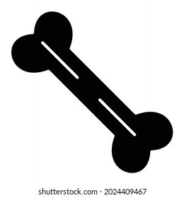  Vector Bone Glyph Icon Design
