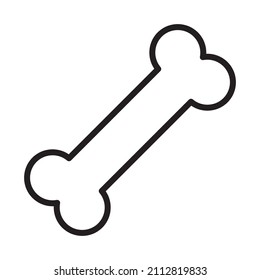 vector of bone for website, icon, symbol, presentation