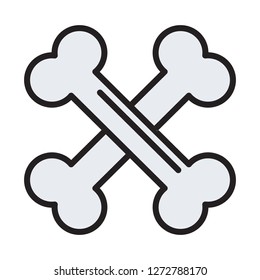 vector bones icon
