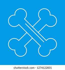 vector bones icon
