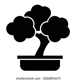 Vector Bonsai-Symbole-Design
