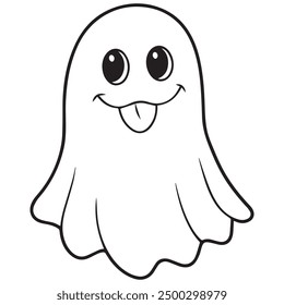 Vector boo design illustration of on white background. Jobs and occupations concept. 
Cartoon characters. Education and school kids coloring page, printable, activity, worksheet, flashcard.