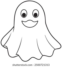 Vector boo design illustration of on white background. Jobs and occupations concept. 
Cartoon characters. Education and school kids coloring page, printable, activity, worksheet, flashcard.