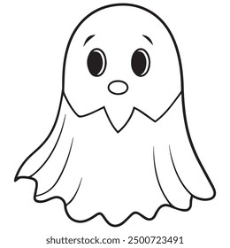 Vector boo ilustración de diseño sobre fondo blanco. Concepto de empleos y ocupaciones. 
Personajes de dibujos animados. Educación y los niños de la escuela para colorear página, imprimible, actividad, hoja de trabajo, tarjeta.