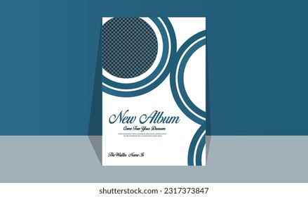 Vector book cover annual report business brochure design. Free vector multicolor annual report design.