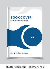 Portada de libro de Vector y Plantilla de diseño de informe anual 