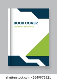 Portada de libro de Vector y Plantilla de diseño de informe anual 