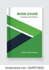 Portada de libro de Vector y Plantilla de diseño de informe anual 
