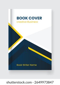 Portada de libro de Vector y Plantilla de diseño de informe anual 